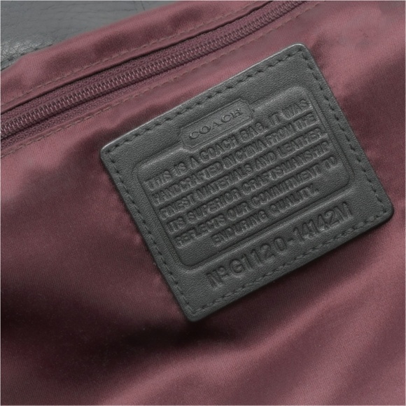 COACH G1120-14142M Brooke Leather Handbag Hobo Satchel - Picture 10 of 10